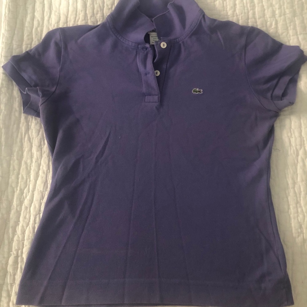 Lacoste Purple Polo
